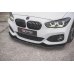Накладка сплиттер на передний бампер на BMW 1 F20 / F21 M-Pack / M140i рестайл